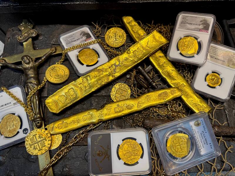 Atocha 1622 Shipwreck Gold Bar 10.5 Oz 58