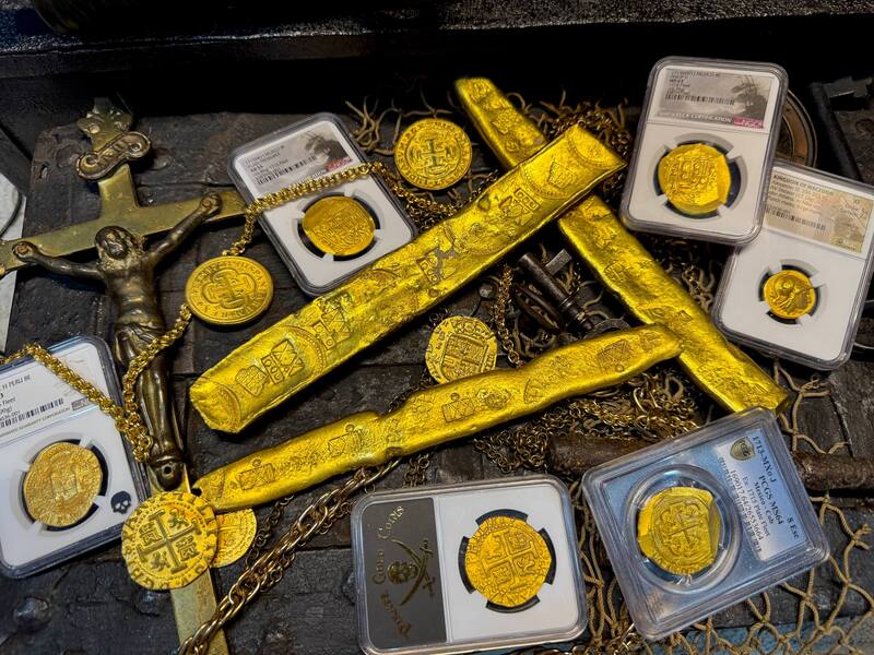 Atocha 1622 Shipwreck Gold Bar 10.5 Oz 62