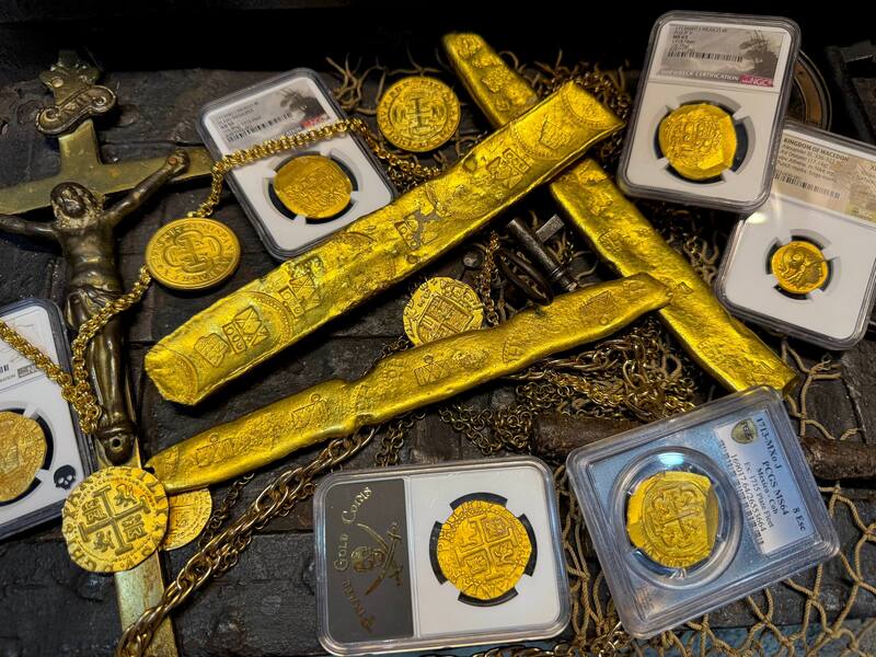 Atocha 1622 Shipwreck Gold Bar 10.5 Oz 64