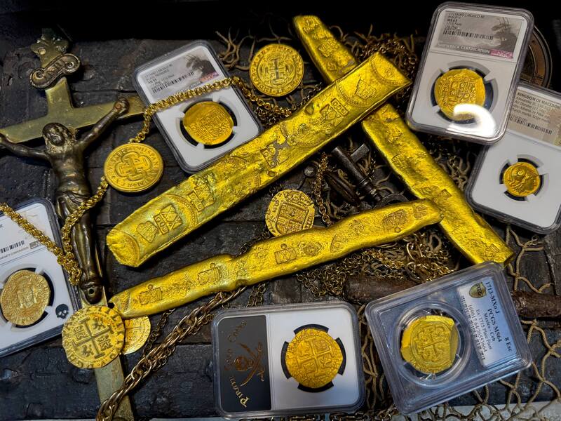 Atocha 1622 Shipwreck Gold Bar 10.5 Oz 53