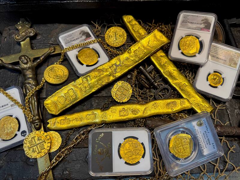 Atocha 1622 Shipwreck Gold Bar 10.5 Oz 40