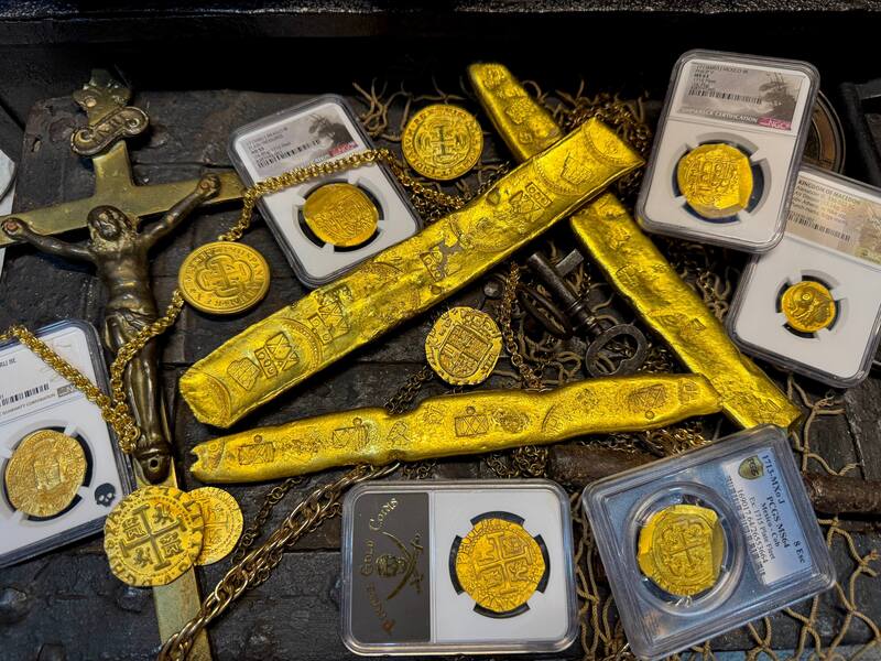 Atocha 1622 Shipwreck Gold Bar 10.5 Oz 65