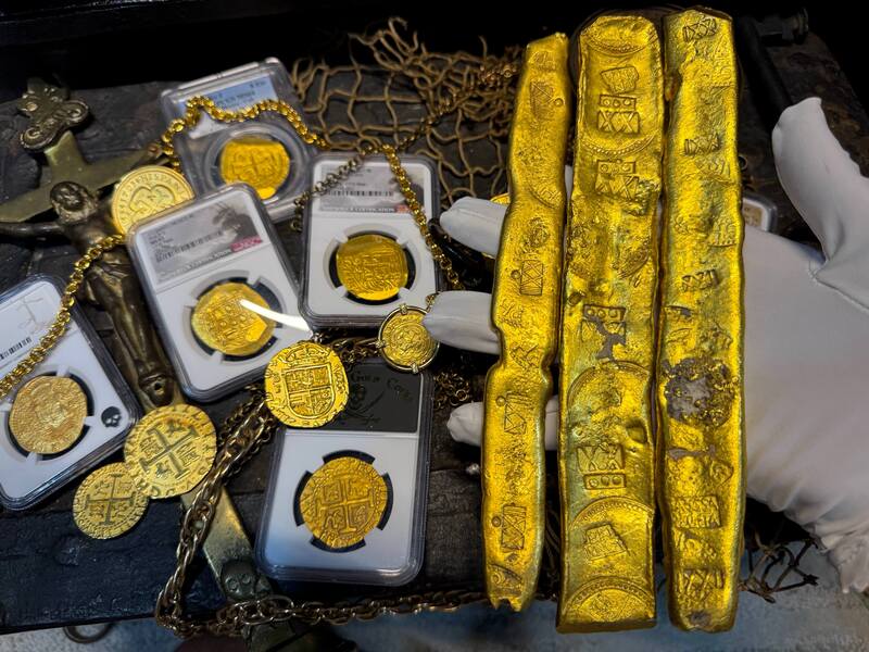 Atocha 1622 Shipwreck Gold Bar 10.5 Oz 66