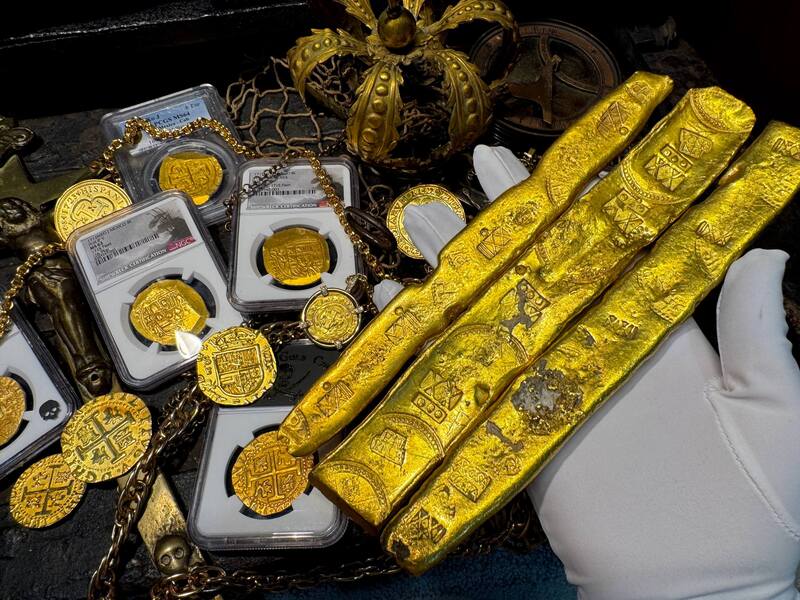 Atocha 1622 Shipwreck Gold Bar 10.5 Oz 68