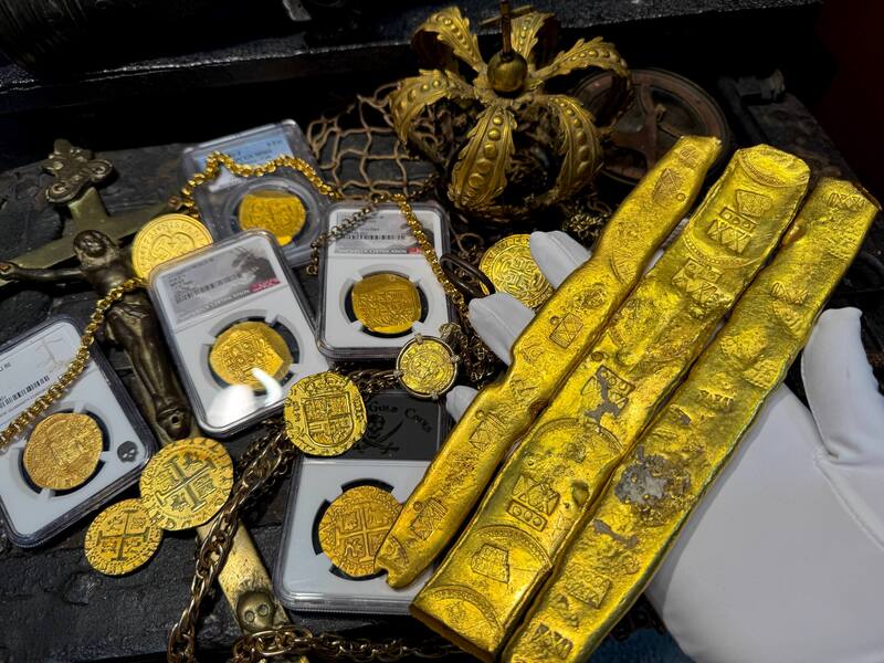 Atocha 1622 Shipwreck Gold Bar 10.5 Oz 69