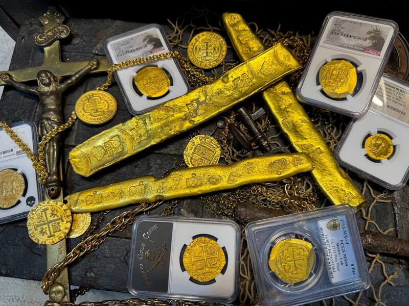 Atocha 1622 Shipwreck Gold Bar 10.5 Oz 54