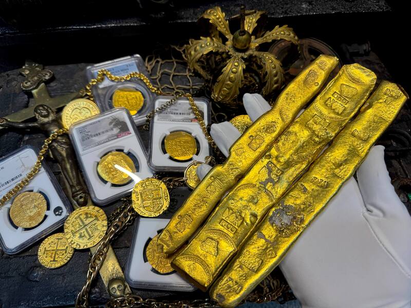 Atocha 1622 Shipwreck Gold Bar 10.5 Oz 72