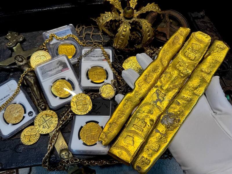 Atocha 1622 Shipwreck Gold Bar 10.5 Oz 76