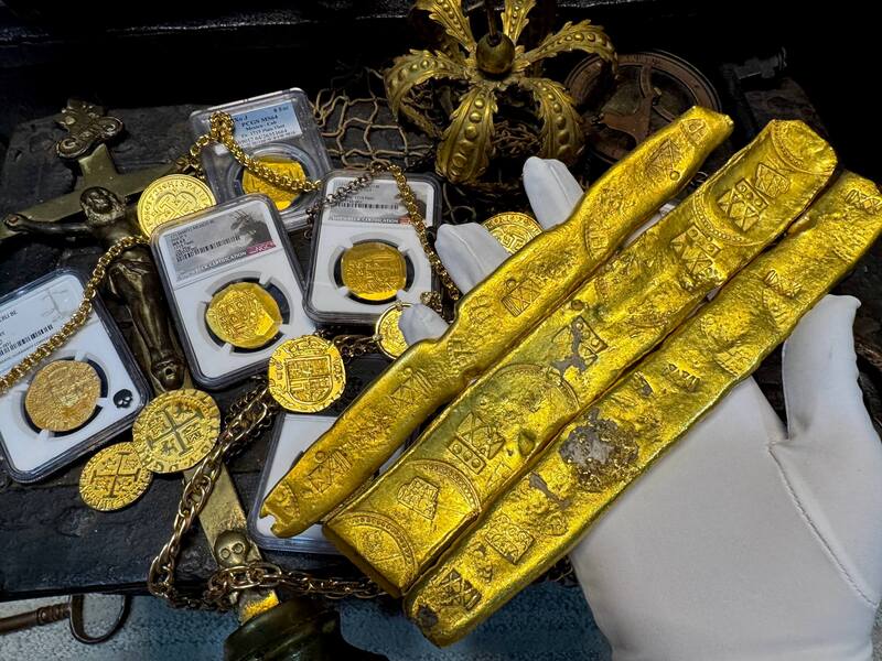 Atocha 1622 Shipwreck Gold Bar 10.5 Oz 46