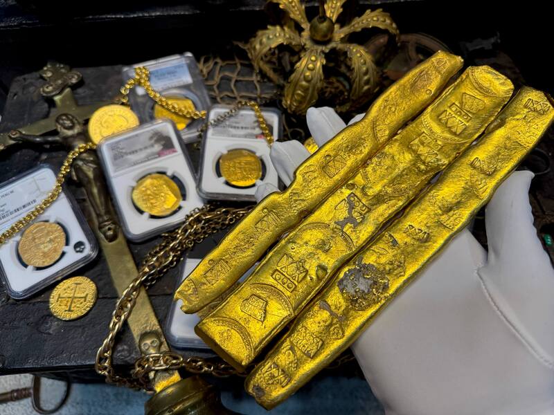 Atocha 1622 Shipwreck Gold Bar 10.5 Oz 88