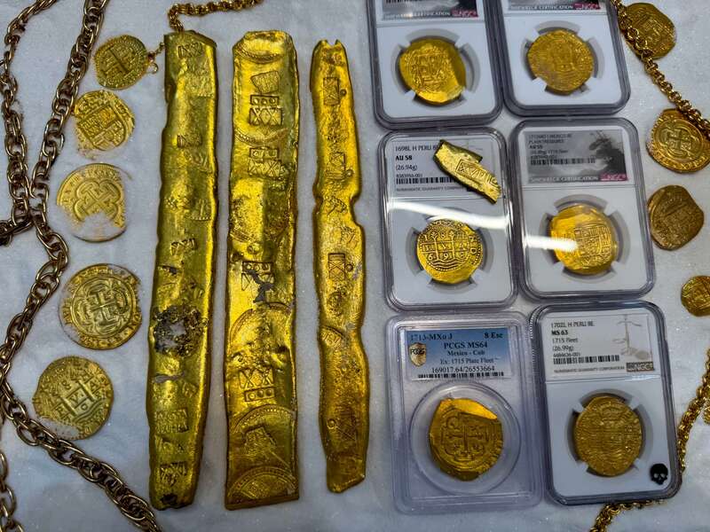 Atocha 1622 Shipwreck Gold Bar 10.5 Oz 49