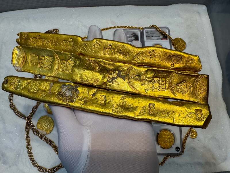 Atocha 1622 Shipwreck Gold Bar 10.5 Oz 50