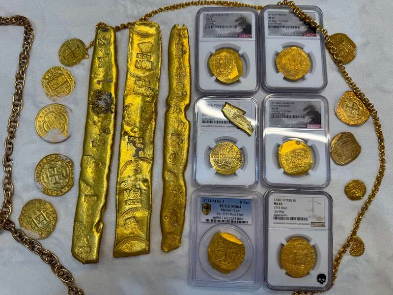 Atocha 1622 Shipwreck Gold Bar 10.5 Oz 95