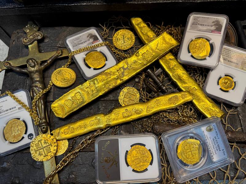 Atocha 1622 Shipwreck Gold Bar 10.5 Oz 55