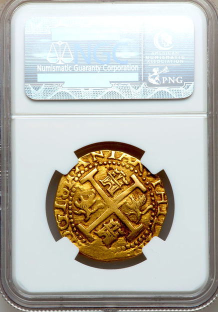 Treasure coin, NGC 30
