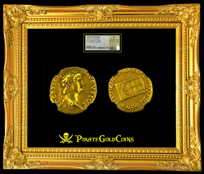 ROMAN EMPIRE  "NERO"  54-68 AD  ~ NGC VF 5x4 ~ "TEMPLE OF JANUS" 3