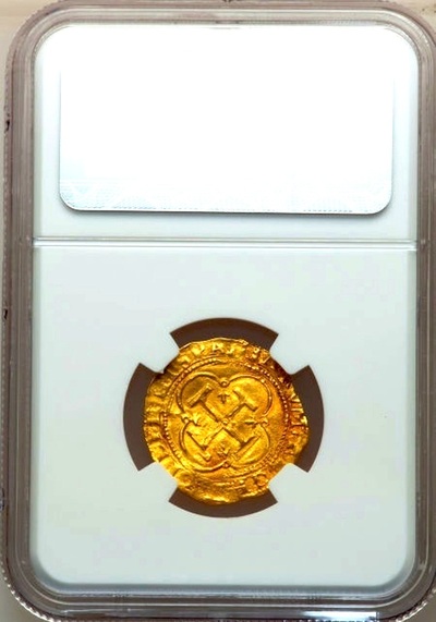 Spain 1 Escudo 1516 -1556 NGC 55 3