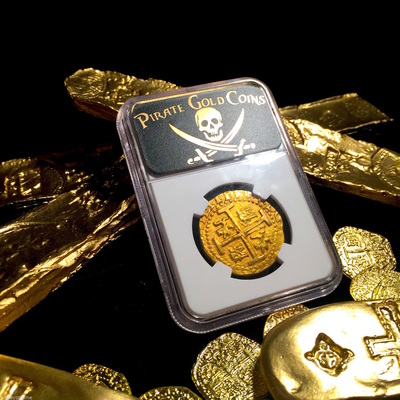 Peru 8 Escudos 1711 "1715 Plate Fleet" NGC 58 5