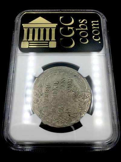 GERMAN STATES  1657 "CASTLE"  2/3 TALER   ~ NGC 30 ~ 6