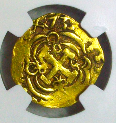 Colombia 2 Escudos 1732 "Dated" NGC 35 Only 1 Known 3