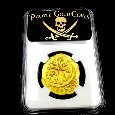 Mexico 8 Escudos 1701-1713 NGC 61 4