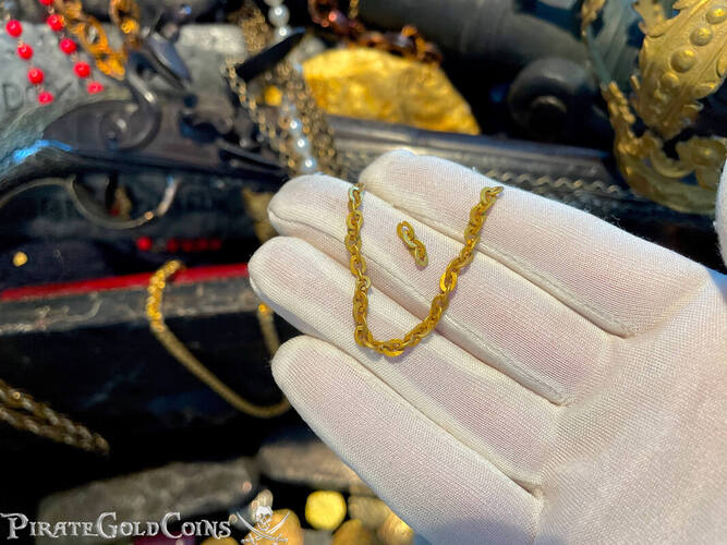 40 Link Chain 8 Grams "from the Atocha 1622 Shipwreck" 12