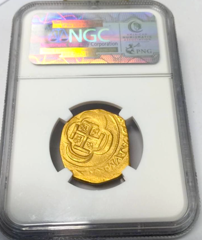 Mexico 4 Escudos 1715 "1715 Plate Fleet" NGC 62 12