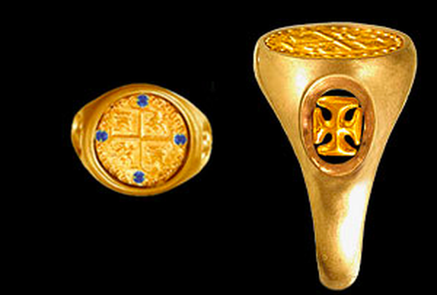 ATOCHA  14K GOLD RING  (Replica)