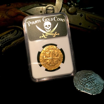 Peru 8 Escudos 1712 "1715 Plate Fleet" NGC 50 Double Date 11