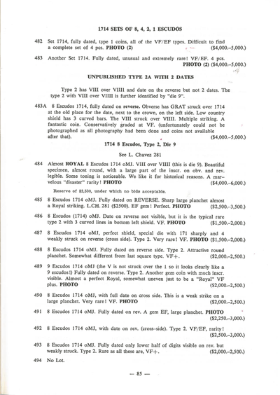 Mexico 8 Escudos "1715 Fleet"  1714 NGC 63 Finest Known 12