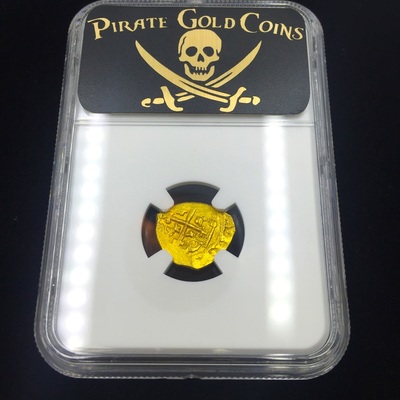 Mexico 1 Escudo 1707-1713 "1715 Plate Fleet Shipwreck" NGC 62 23