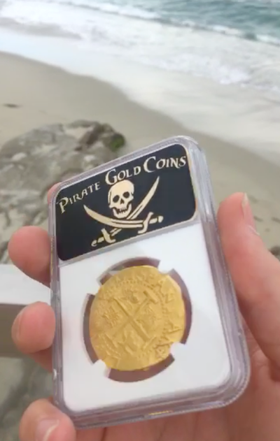 Peru 8 Escudos 1708 "1715 Fleet" NGC 61 Only 5 Known 13