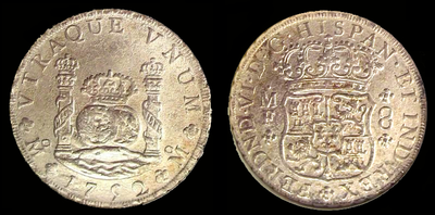 MEXICO  1752  8  REALES  ~  NGC 60 ~ 5