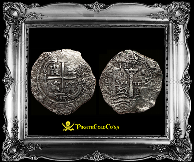 BOLIVIA  1653   8 REALES   ~ RAW ~ 3