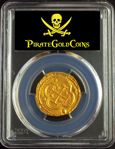 Spain 2 Escudos 1556-98 PCGS 62 2nd Finest Known 3