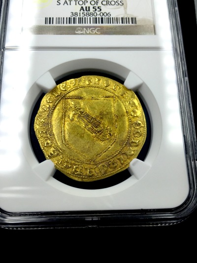 SPAIN  1406  DOBLA DE LA BANDA  "SEVILLE MINT"  NGC 55 10