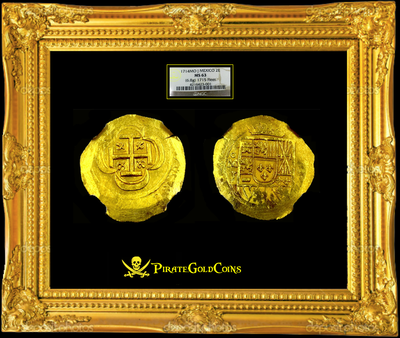 Mexico 2 Escudos 1714 "1715 Plate Fleet Shipwreck" NGC 63 3