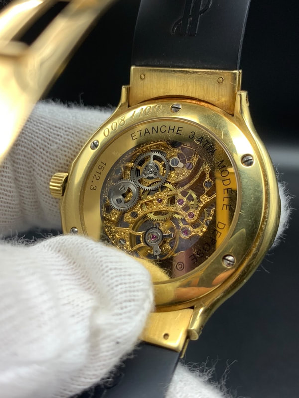 18kt Hublot 8/100 Vintage 1989 Rare MDM 1512.3 Skeleton 6