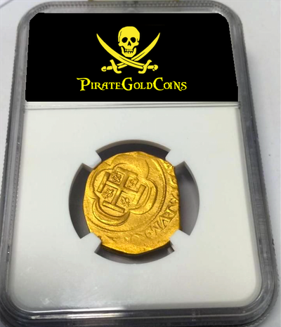 Mexico 4 Escudos 1715 "1715 Plate Fleet" NGC 62 18