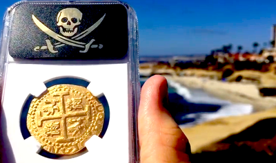 Peru 8 Escudos 1711 "1715 Plate Fleet" NGC 63 2nd Finest Known 10