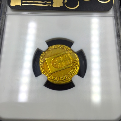 ROMAN EMPIRE  "NERO"  54-68 AD  ~ NGC VF 5x4 ~ "TEMPLE OF JANUS" 8