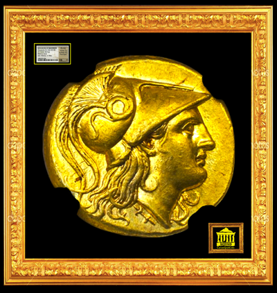 Kingdom of Macedon “Alexander III the Great” Gold Stater “Lifetime- Fine Style” ~ NGC Ch AU 5x4 ~ ! 2