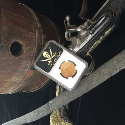 Spain 2 Escudos 1556-98 "King Philip II" NGC 55 "Toledo Mint" 10