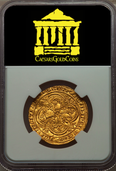 FRANCE  1364-80 FRANC  CHARLES V  ~ NGC 63 ~ 4