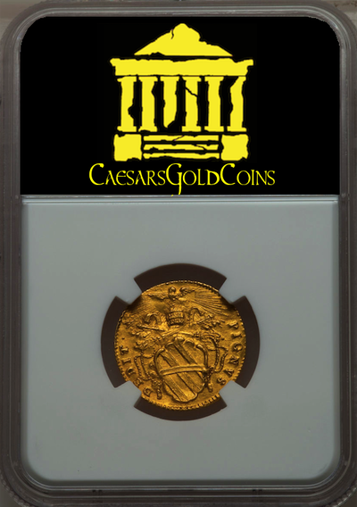 ITALY  1739  ZECCHINO  "MADONNA"  ~ NGC 62 ~ 4