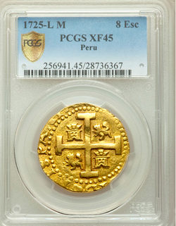 PCGS graded coin, PCGS 45