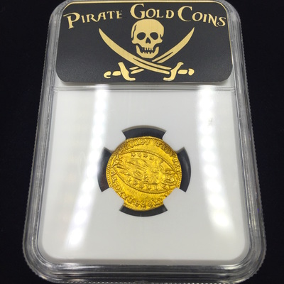 ITALY   1400-13  GOLD  "JESUS CHRIST" COIN ~ NGC 65 MS ~ DUCAT 600+ YEARS OLD!! 4