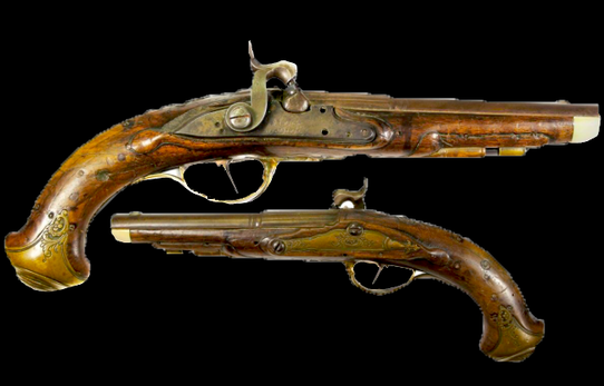 Flintlock Gun Blunderbuss | Pirate Gold Coins 8