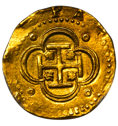 Spain 4 Escudos "King Philip II" 1556-98 PCGS 53 14