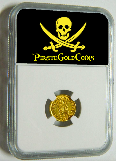 Spain 1/2 Escudo "Rosette" Variety NGC 58 Finest of 5 Known 7